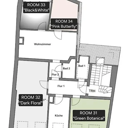 The George - Boutique Style Apartment Würzburg